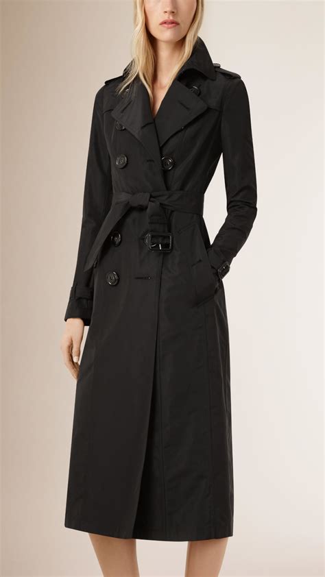 trench burberry noir femme occasion|burberry shell trench coat.